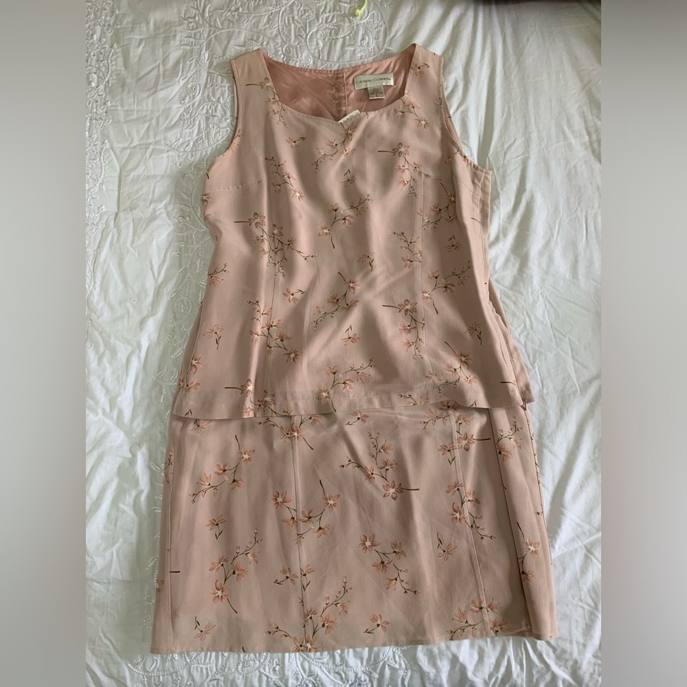 Silk Skirt and Top